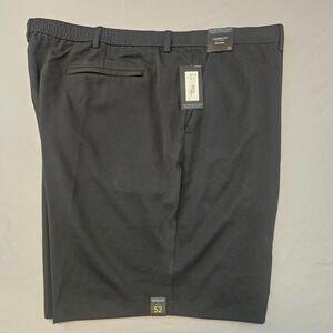 Roundtree & Yorke Size 52 Performance Shorts Black 8" inseam Flat NWT L906